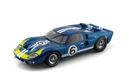 FORD -  SHELBY GT-40 MKII 1966 #6, BLEUE - 1/18 -  SHELBY COLLECTIBLES LEGENG SERIESSHELBY COLLECTIBLES LEGENG SERIES