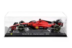 FORMULE 1 -  FERRARI SF23 2023 - 1/24 - AVEC PRÉSENTOIR EN PLASTIQUE 16 -  CHARLES LECLERC