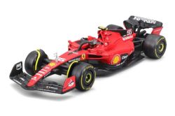 FORMULE 1 -  FERRARI SF23 2023 - 1/24 - AVEC PRÉSENTOIR EN PLASTIQUE 55 -  CARLOS SAINZ