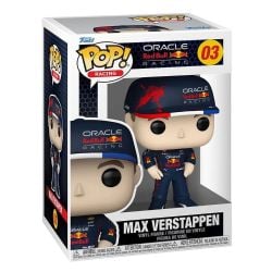 FORMULE 1 -  FIGURINE POP! EN VINYLE DE MAX VERSTAPPEN (10 CM) -  ORACLE RED BULL RACING 03