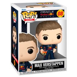 FORMULE 1 -  FIGURINE POP! EN VINYLE DE MAX VERSTAPPEN POUR ORACLE RED BULL (10 CM) 08