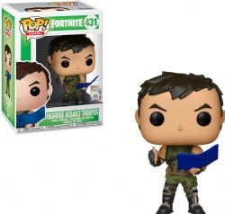 FORTNITE -  FIGURINE POP! EN VINYLE DE HIGHRISE ASSAULT TROOPER (10 CM) 431