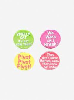FRIENDS -  ENSEMBLE DE 4 BADGES ''FRIENDS SET 3'' 7