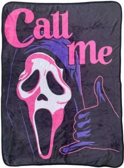 FRISSONS -  COUVERTURE ULTRA-DOUCE DE GHOSTFACE 