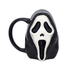 FRISSONS -  TASSE EN CÉRAMIQUE DE GHOST FACE (473 ML) -  CINÉMA D'HORREUR