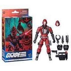 G.I. JOE -  FIGURINE DE COBRA CRIMSON GUARD BAT (15 CM) -  CLASSIFIED SERIES 60