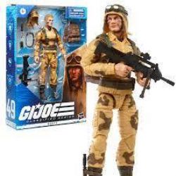 G.I. JOE -  FIGURINE DE DUSTY (15 CM) -  CLASSIFIED SERIES 49