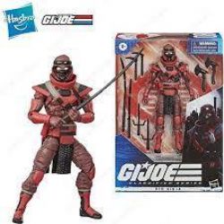 G.I. JOE -  FIGURINE DE NINJA ROUGE (15 CM) -  CLASSIFIED SERIES 08