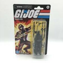 G.I. JOE -  FIGURINE DE SNAKE EYES (9 CM) -  COLLECTION RÉTRO