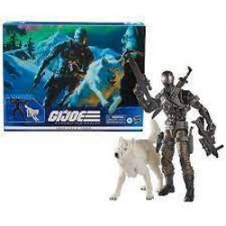 G.I. JOE -  FIGURINE DE SNAKE EYES & TIMBER (15 CM) -  CLASSIFIED SERIES 52