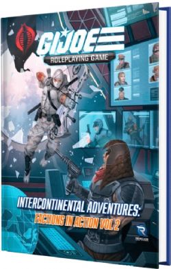 G.I. JOE: ROLEPLAYING GAMES -  INTERCONTINENTAL ADVENTURES : FACTIONS IN ACTION SOURCEBOOK V2 (ANGLAIS) -  AVENTURE ESSENCE 20