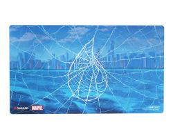 GAMEGENIC -  SURFACE DE JEU EFFET BRILLANT - ÎLE (61 X 33 CM) -  MARVEL - SPIDER-MAN