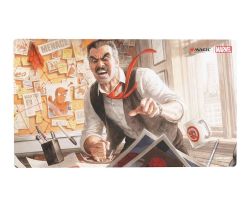 GAMEGENIC -  SURFACE DE JEU À BORDS COUSUS - J. JONAH JAMESON (61 X 33 CM) -  MARVEL - SPIDER-MAN