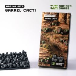 GAMERS GRASS -  BARREL CACTI -  BASING BITS