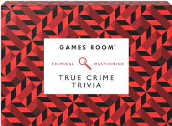 GAMES ROOM -  TRUE CRIME TRIVIA (ANGLAIS) -  CRIMINAL MASTERMIND