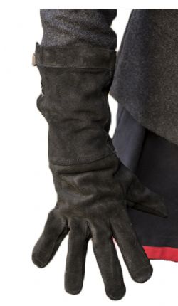 GANTS -  GANTS ESCRIMEUR - SUEDE NOIRE - MOYEN