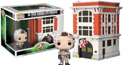 GHOSTBUSTERS -  FIGURINE POP! EN VINYLE DE DR. PETER VENKMAN WITH FIREHOUSE (10 CM) 03 -  VILLE 03