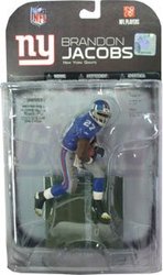 GIANTS DE NEW YORK -  BRANDON JACOBS (15 CM) VARIATION (GANTS NOIRS)
