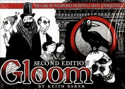 GLOOM 2ND EDITION -  THE GAME OF INAUSPICIOUS INCIDENTS & GRAVE CONSEQUENCES