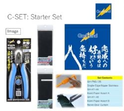 GODHAND -  KIT D'OUTILS DE DÉMARRAGE POUR MODÈLE EN PLASTIQUE (GH-LNY-25C-SET)