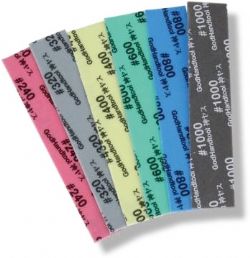 GODHAND -  PAQUET DE 6 LANGUETTE DE PAPIER SABLÉS KAMIYASU 1MM