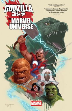 GODZILLA -  GODZILLA VS. THE MARVEL UNIVERSE - TP (V.A.)