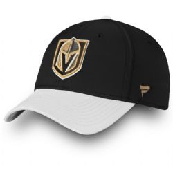 GOLDEN KNIGHTS DE VEGAS -  CASQUETTE AJUSTABLE - NOIR/BLANC