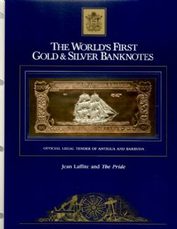 GOUVERNEMENT D'ANTIGUA & BARBUDE -  LE CAPITAINE JEAN LAFFITE -  100 DOLLARS 1981