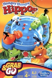 GRAB AND GO -  HUNGRY HUNGRY HIPPOS (BILINGUE)
