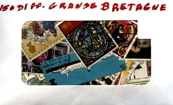 GRANDE-BRETAGNE -  150 DIFFÉRENTS TIMBRES - GRANDE-BRETAGNE