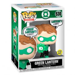 GREEN LANTERN -  FIGURINE POP! EN VINYLE DE GREEN LANTERN - PHOSPHORESCENT(10 CM) -  POP! SAYING 530
