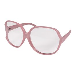 GROSSES PAIRES DE LUNETTES - ROSE