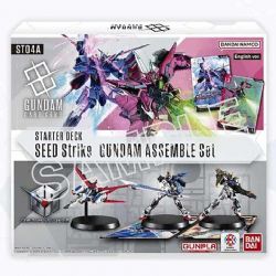 GUNDAM CARD GAME -  GUNDAM ASSEMBLE SET : SEED STRIKE - STARTER DECK (ANGLAIS) ST04A