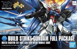 GUNDAM -  HG - GUNDAM BUILD FIGHTER - BUILD STRIKE GUNDAM FULL PACKAGE - 1/144 -  HIGH GRADE