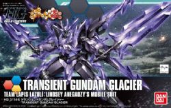 GUNDAM -  HG - GUNDAM BUILD FIGHTERS - TRANSIENT GUNDAM GLACIER 1/144 -  HIGH GRADE