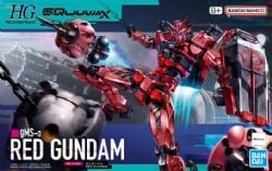GUNDAM -  HG - GUNDAM GQUUUUUUX - GMS-Α RED GUNDAM - 1/144 -  HIGH GRADE
