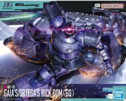 GUNDAM -  HG - GUNDAM GQUUUUUUX - MS-09 RICK DOM (GAIA/ORTEGA CUSTOM) - 1/144 -  HIGH GRADE