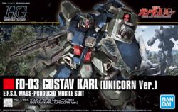 GUNDAM -  HG - GUSTAV KARL UNICORN VERSION - 1/144 FD-03 -  HIGH GRADE 221