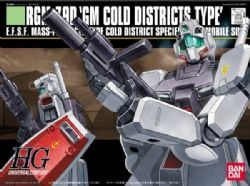 GUNDAM -  HG - MOBILE SUIT GUNDAM 0080: WAR IN THE POCKET - UC RGM-79D GM COLD DISTRICTS TYPE - 1/144 -  HIGH GRADE