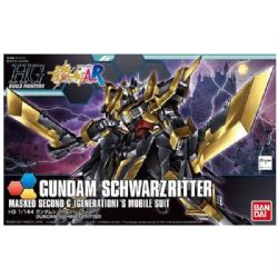 GUNDAM -  HG - MOBILE SUIT GUNDAM BUILD FIGHTERS - GUNDAM SCHWARZRITTER 1/144 -  HIGH GRADE