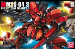 GUNDAM -  HG - MOBILE SUIT GUNDAM CHAR'S COUNTERATTACK - MSN-04 SAZABI - 1/144 -  HIGH GRADE