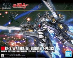 GUNDAM -  HG - MOBILE SUIT GUNDAM NT - RX-9/A NARRATIVE GUNDAM A-PACKS - 1/144 -  HIGH GRADE