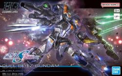 GUNDAM -  HG - MOBILE SUIT GUNDAM SEED - ZGMF-1027M DUEL BLITZ GUNDAM - 1/144 -  HIGH GRADE