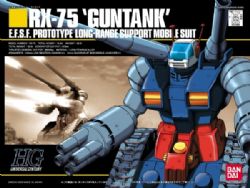 GUNDAM -  HG - MOBILE SUIT GUNDAM - UC RX-75 GUNTANK 1/144 007 -  HIGH GRADE