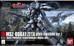 GUNDAM -  HGUC - GUNDAM UNICORN - MSZ-006A1 ZETA PLUS A1 (UNICORN) - 1/144 -  HIGH GRADE