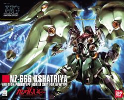 GUNDAM -  HGUC - GUNDAM UNICORN - NZ-666 KSHATRIYA - 1/144 -  HIGH GRADE
