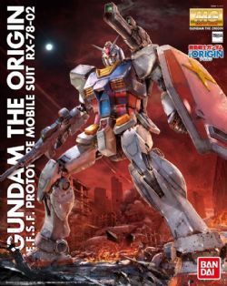 GUNDAM -  MG - GUNDAM: THE ORIGIN - RX-78-02 GUNDAM - 1/100 -  MASTER GRADE