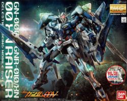 GUNDAM -  MG - MOBILE SUIT GUNDAM 00 - GN-0000+GNR-010/XN 00 XN RAISER - 1/100 -  MASTER GRADE