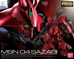 GUNDAM -  RG -  CHAR'S COUNTERATTACK - MSN-04 SAZAKI - 1/144 -  REAL GRADE