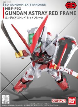 GUNDAM -  SD - MOBILE SUIT GUNDAM SEED - EX-STANDARD ASTRAY RED FRAME -  SUPER DEFORMED 007